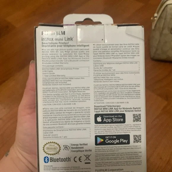 Brand new fujifilm instax mini link